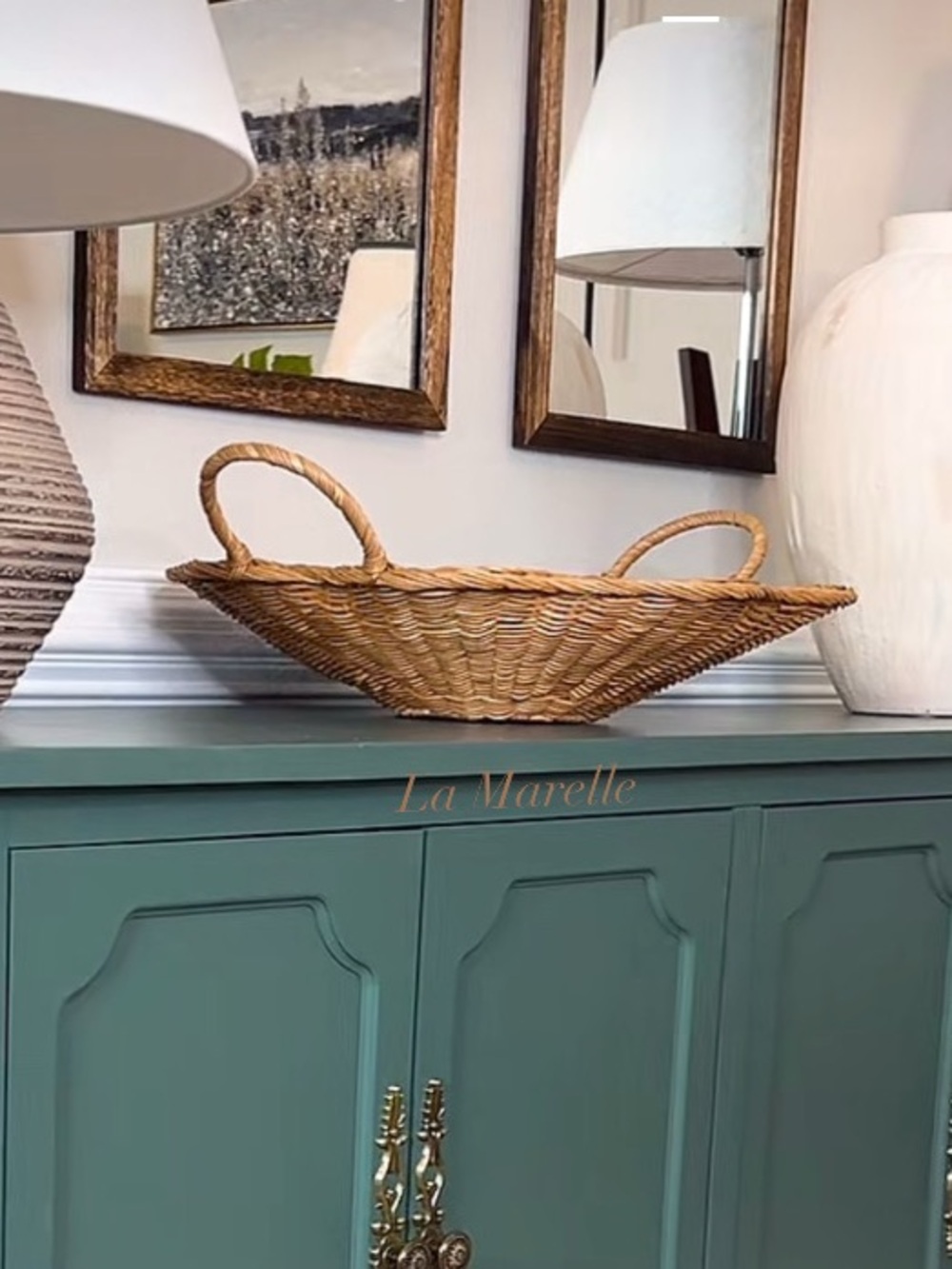 Scallop Woven Shallow Bowl - Threshold™ designed with Studio McGee SPRING 2026 - Picture 8 of 8